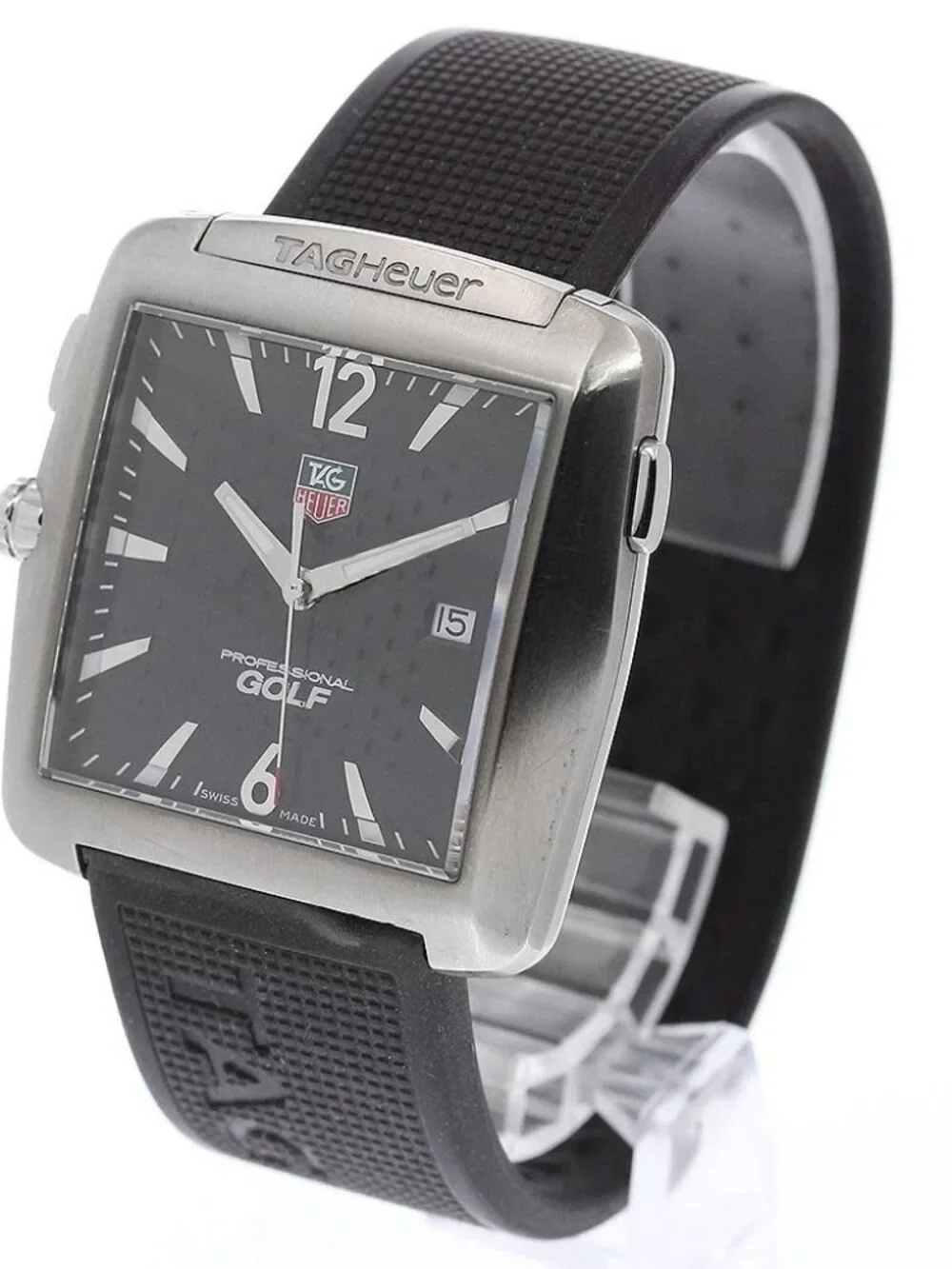 TAG HEUER Professional Sports Golf WAE1111-0 Tiger woods Quartz Men's_969921